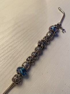 Серебрянный браслет и Шармы