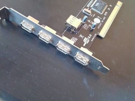 Плата расширения 4хusb 2.0 PCI