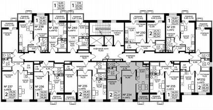 2-к квартира, 50.8 м², 7/17 эт.