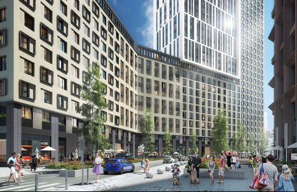 3-к квартира, 75.7 м², 2/34 эт.