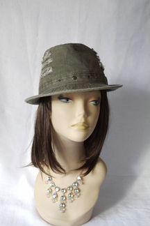 Модная джинсовая шляпа Унисекс