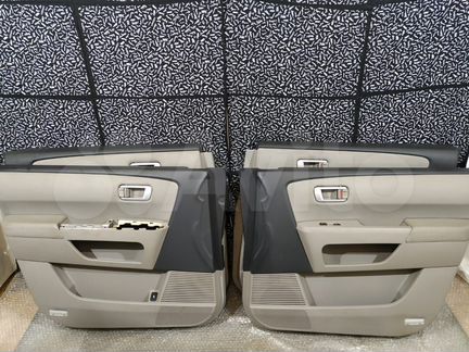 Honda pilot 2 комплект дверного пластика