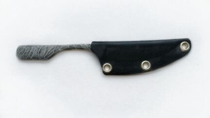 Кованый нож Волчий век Снежинка