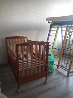 Кроватка Pali Amour 132*75 см, матрас 125*70