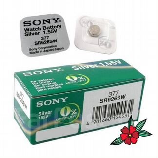 Батарейки Sony 377 (SR626SW)