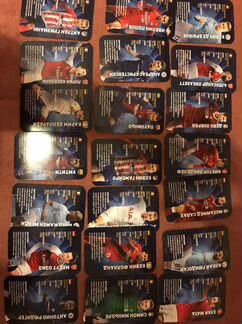 Карточки футболистов