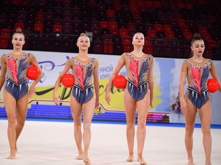 Групповые купальники для художественной гимнастики