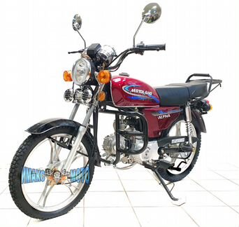 Мопед Motoland Альфа 11 на 110 см3, красный