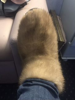 Угги норковые