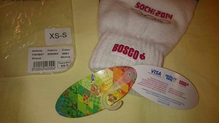 Перчатки новые sochi 2014 Bosco