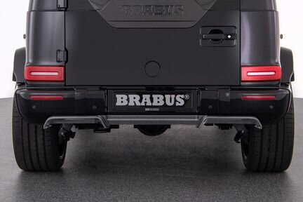 Задний диффузор Brabus, карбон (матовый)