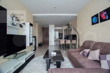 1-к квартира, 62 м², 10/77 эт.