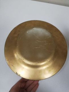 Тарелка декупаж раки