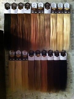 Волосы на заколках. Славянские