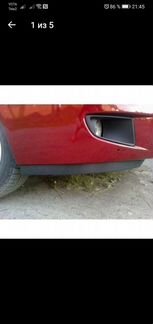 Накладки на бампер Приора