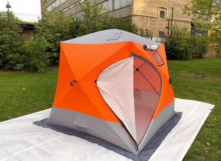 Палатка для зимы + печка+пол