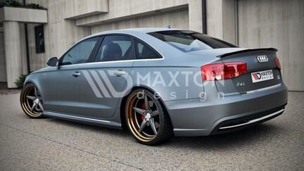 Спойлер на крышку багажника Audi A6 C7 седан