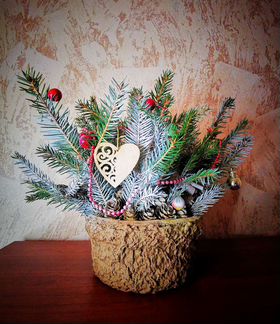 Новогодняя елка композиция