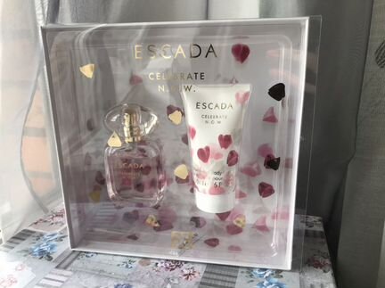 Парфюмерный набор Escada Celebrate Now