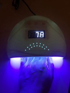 LED лампа 36w мини новая (+лаки бесплатно)