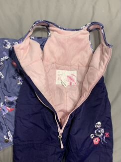 Костюм зимний на девочку 1-2 года deux par deux 86