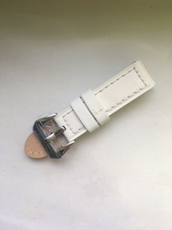Ремень для часов белый Mario Notti 22 мм