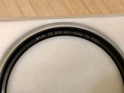 Светофильтр B+W UV-Haze F-PRO 010 MRC 72 mm