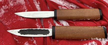 Двойной якутский нож