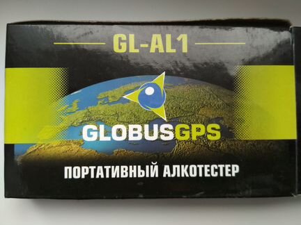 Алкотестер globus GL-AL1 бесконтактный Новый
