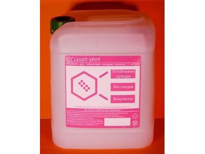 Жидкость для ген. мыльных пузырей Light spot опт