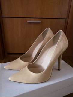 Лодочки из натуральной кожи