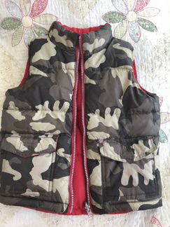 Детский жилет двухсторонний