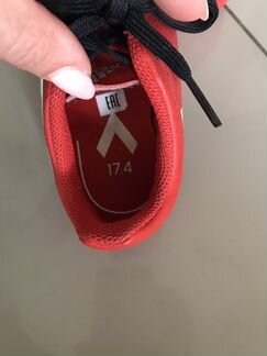 Кроссовки для зала Adidas us 11,5 17,5 см бу
