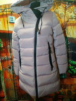 Пуховик женский удлиненный