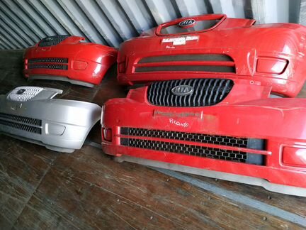 Бампер передний Picanto 04-07 г.в