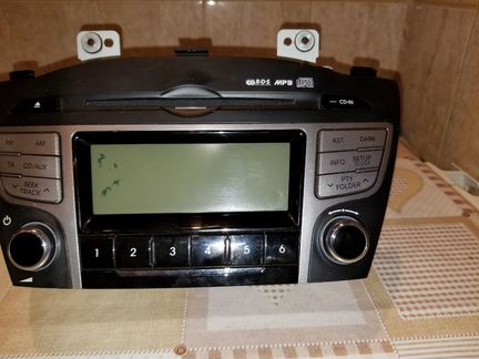 Магнитола ix35 штатная