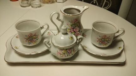 Кофейный сервиз на 2 персоны