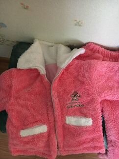 Тёплый костюм для девочки