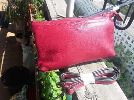 Сумка кроссбоди новая нат.кожа