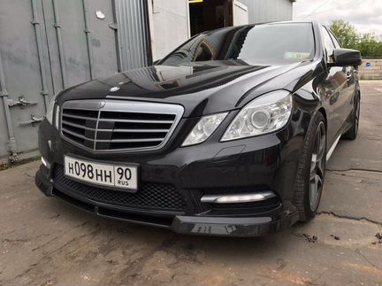 Сплиттер Mercedes E class W212 / Мерседес Е В212