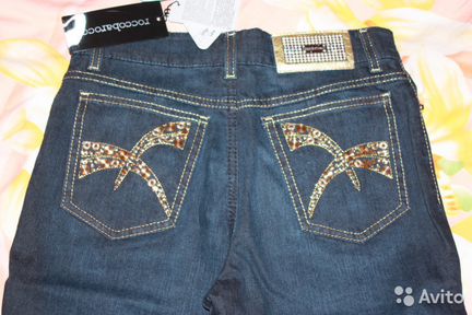 Новые джинсы. Фирмы Roccobarocco. Замеры на фото