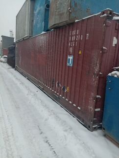 Морской склад контейнер 40 футов