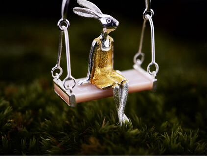 Серебряная подвеска/кулон 