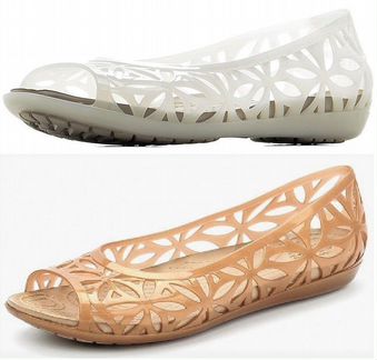 Балетки туфли лодочки Crocs Adrina Flat 35 - 42 р