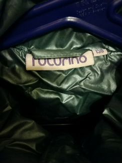 Удлиненная куртка-пуховик для девочек-по