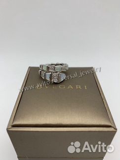 Новое Кольцо bvlgari serpenti из золота с бриллиан