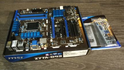 Материнская плата MSI z77a g43