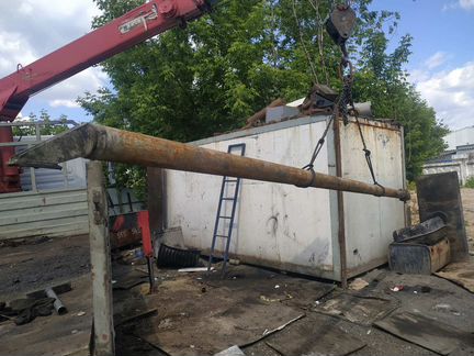 Цилиндр автокрана маз