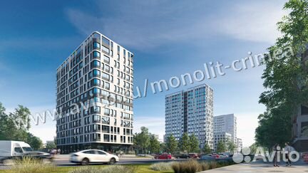 2-к квартира, 51.5 м², 6/16 эт.