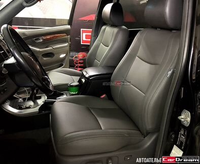 Кожаные сиденья Toyota Land Cruiser Prado 120